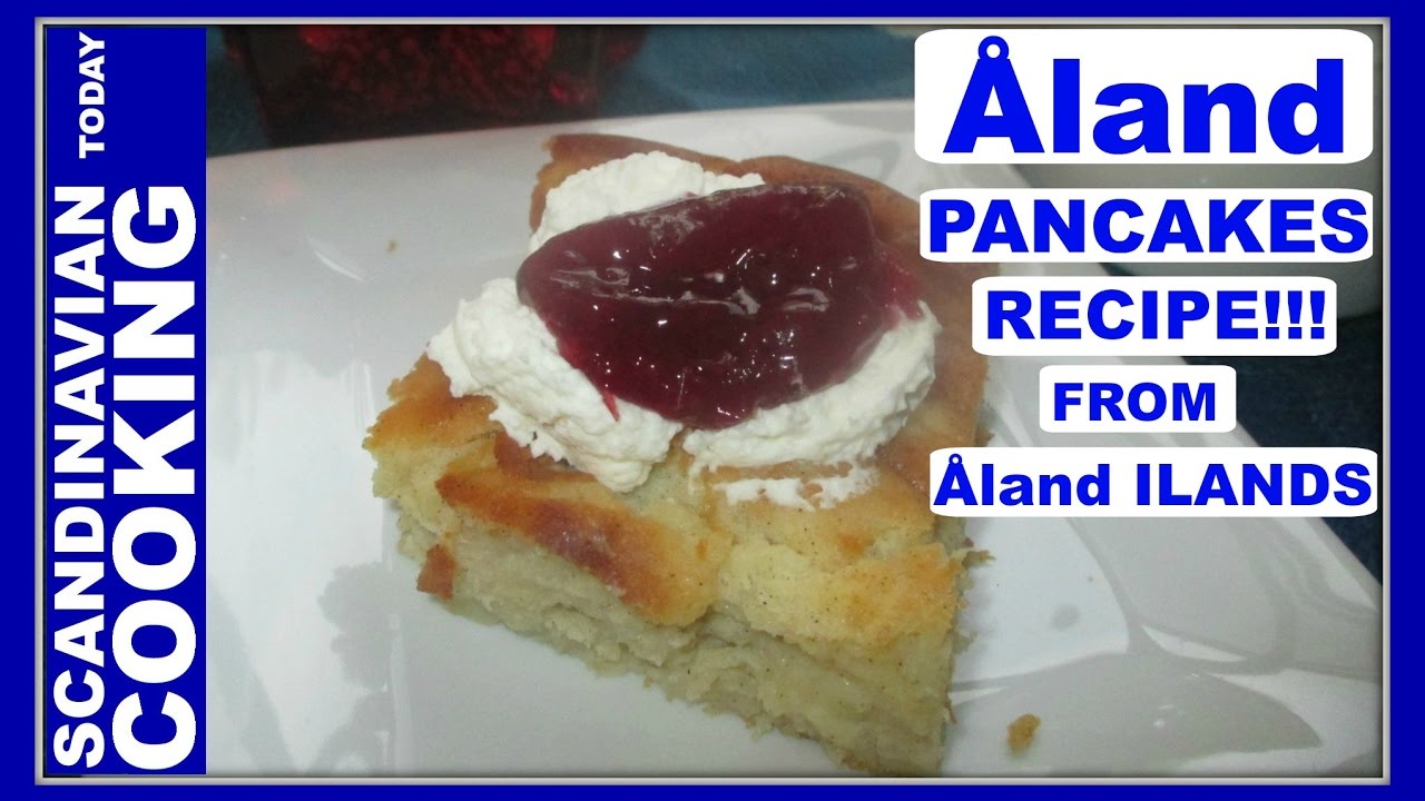 How To Make Aaland Pancakes | Recipe Inspired from &Aring;land Island 🍴 #&Aring;land #Aaland #pancakes
