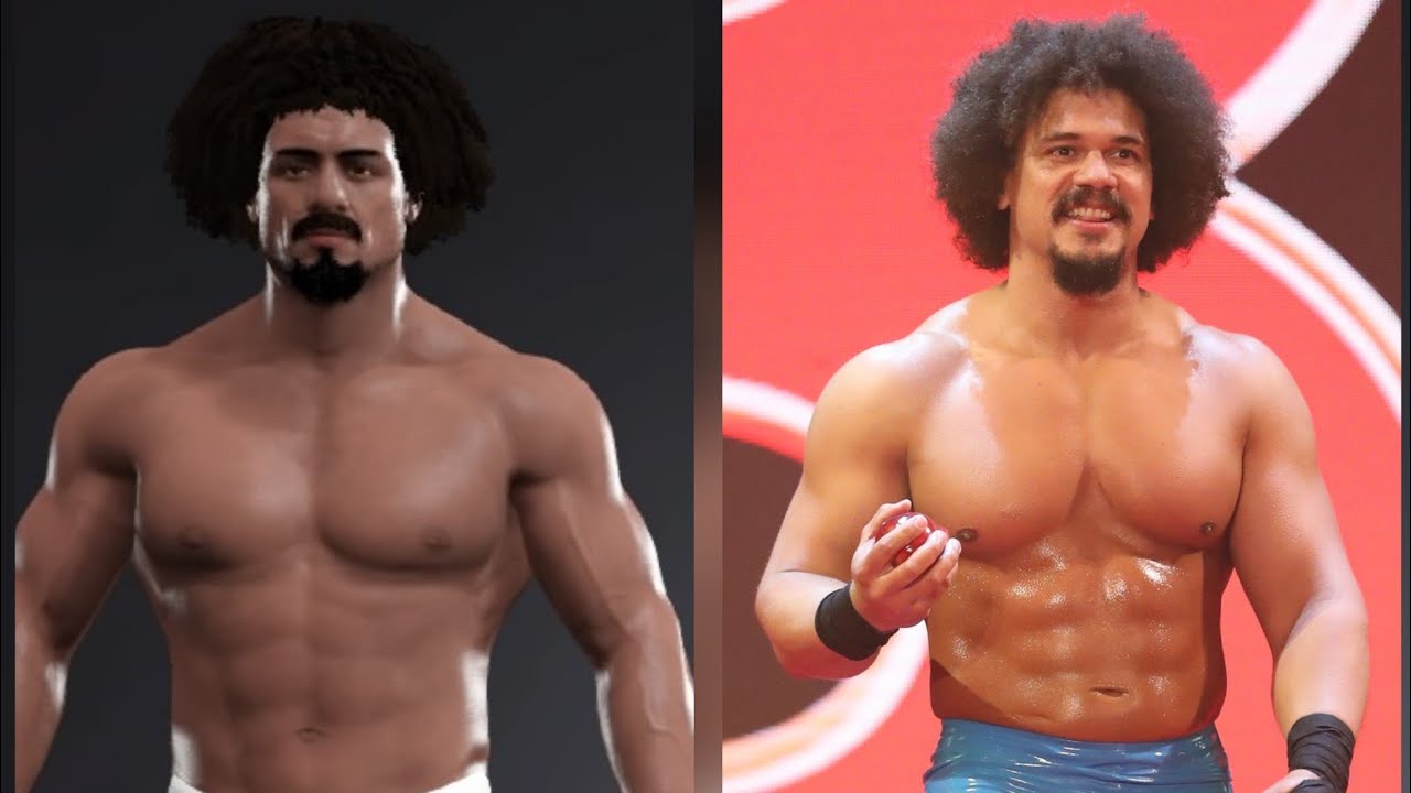 WWE2k17 caw formula : Carlito '24 (WWE)