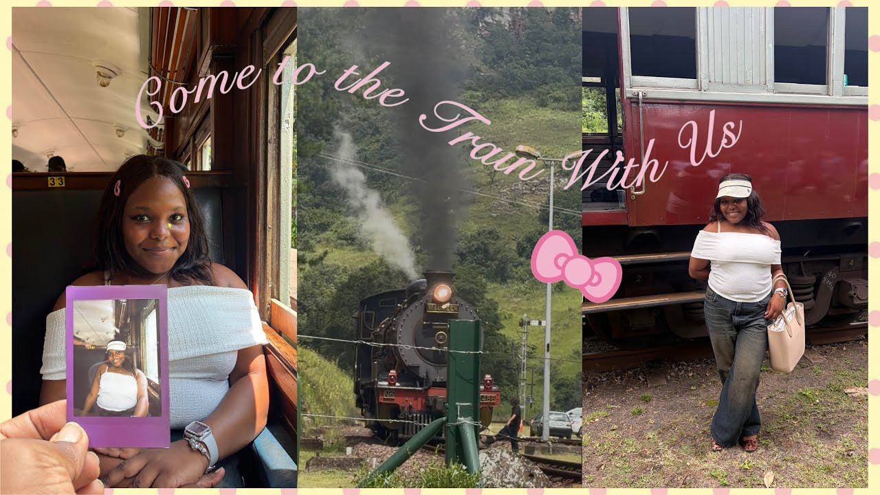 Come and Explore a Steam Train with Us 🎀 Train, Museum and Market