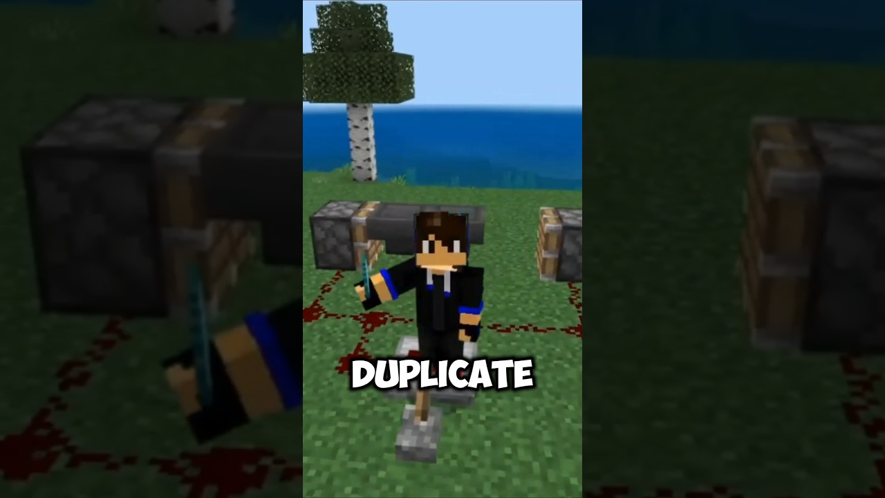 NEW ITEM DUPLICATION GLITCH in Minecraft Bedrock 1.12.101! 🎒💎 #minecraft #mctutorial #tutorial