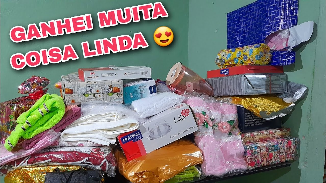 MEUS PRESENTES DE CASAMENTO|MOSTREI TUDO 😍