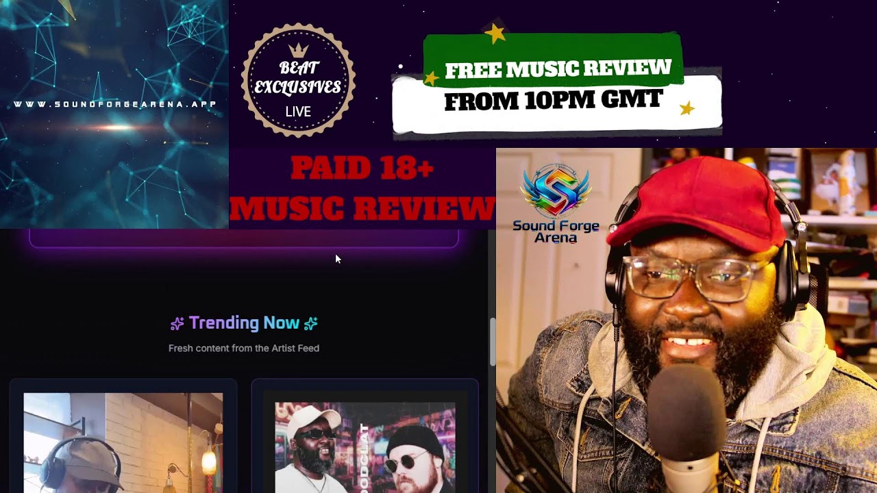 DAILY MUSIC REVIEW LIVE STREAM: ALL GENRES [This stream is for promotional purposes only]