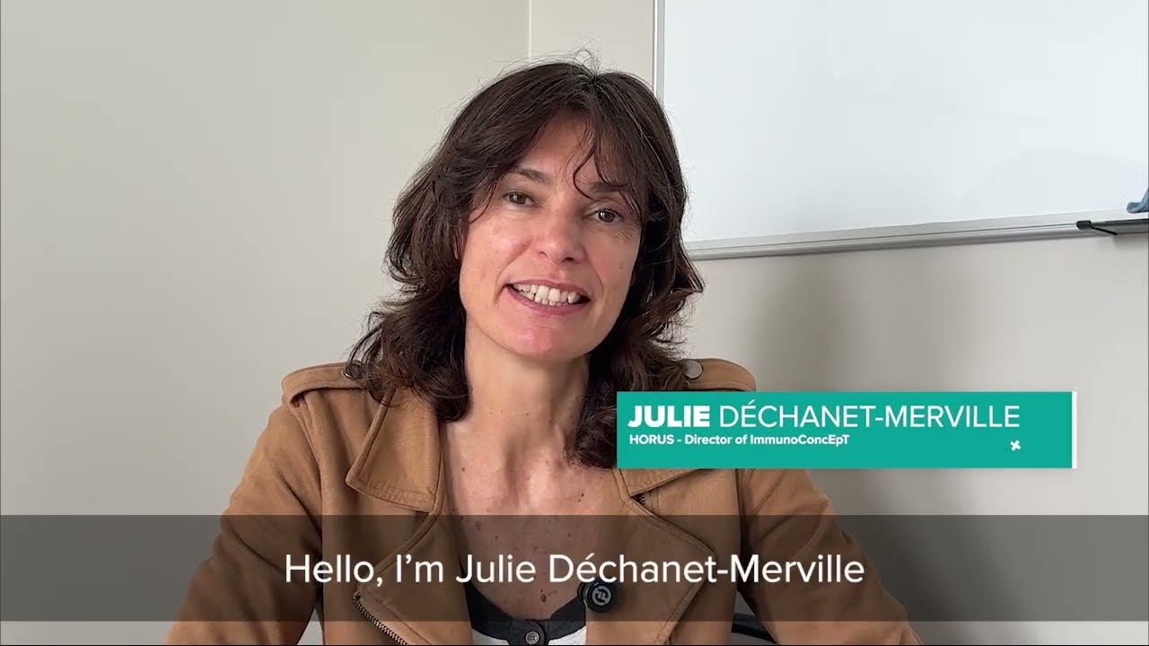 HORUS - Work Package 2 - Meet the team: Julie Déchanet-Merville