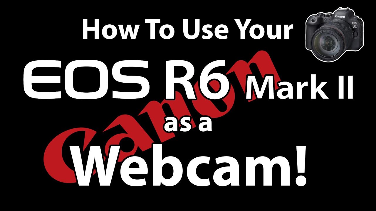 How to use your R6 Mark II as a Webcam! No Software or Hardware needed!