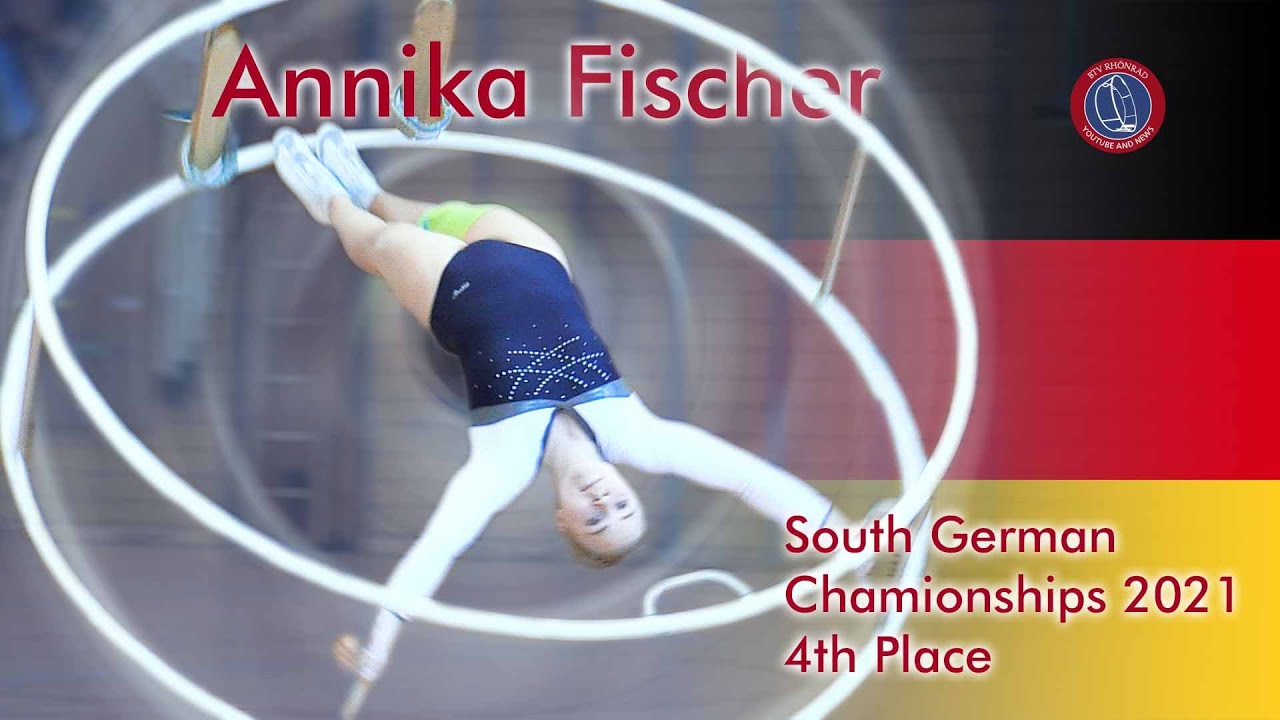 Annika Fischer South German Championships in Gymwheel 3rd Place