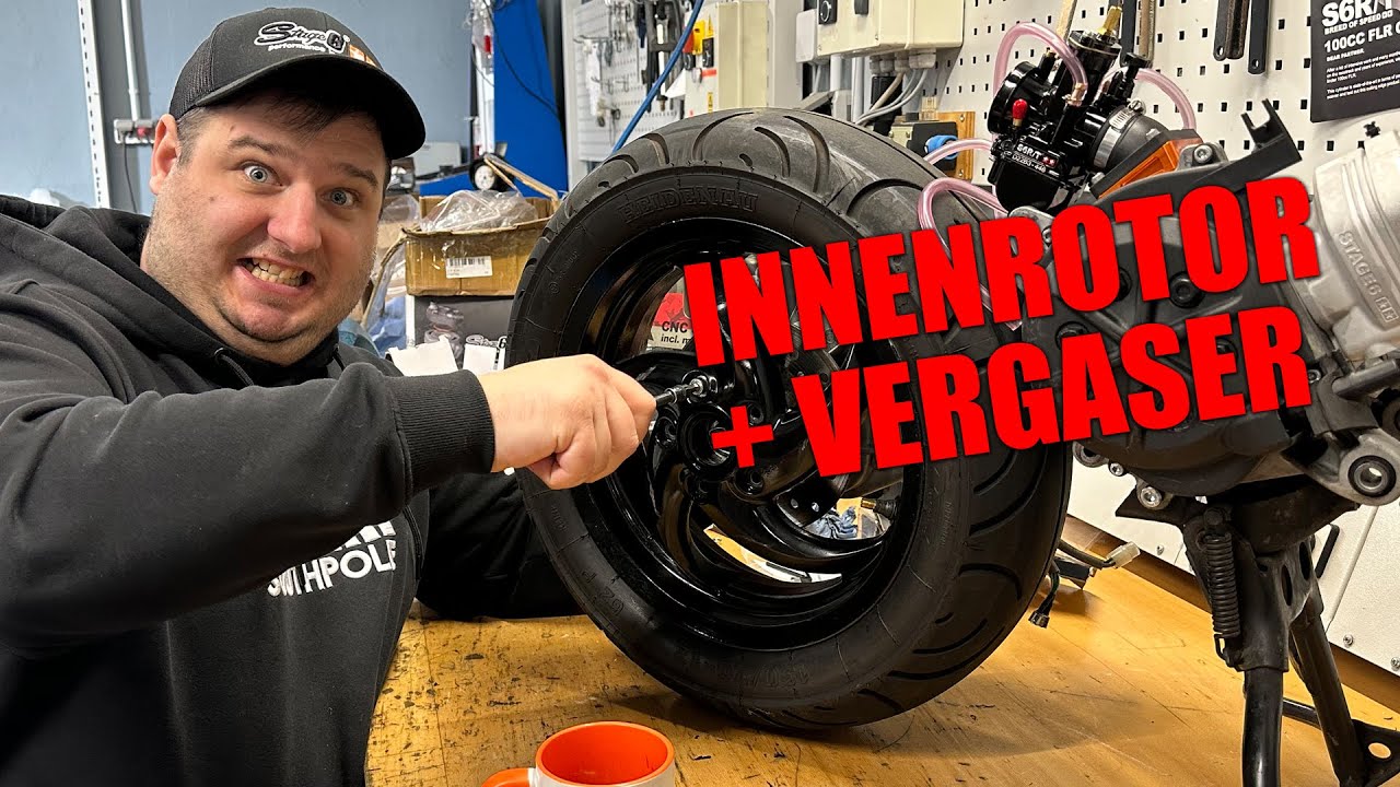 Innenrotor Zündung  einbauen + Stage6 Einlasssystem - MR HOOD Runner Teil 5
