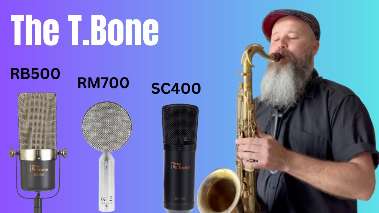 The T. Bone  RM700 , RB 500, SC400 microphones test
