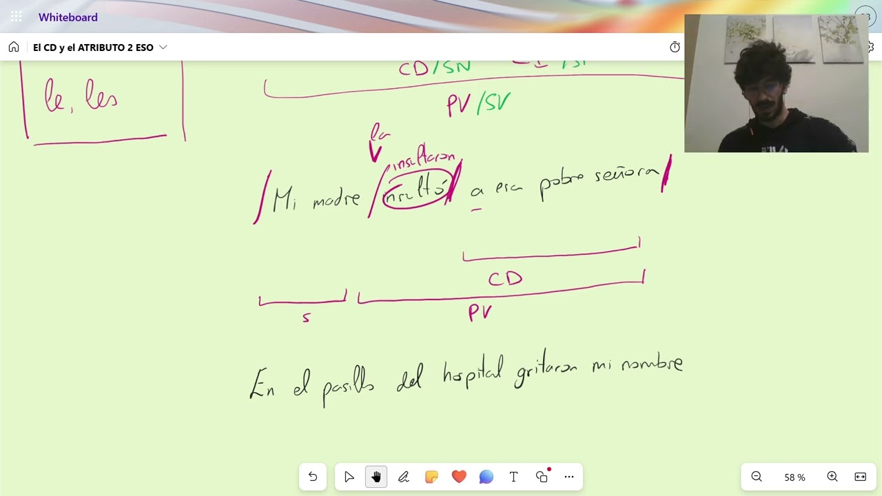 (2) VÍDEO 2 - El CI (práctica de oraciones con CD y CI)