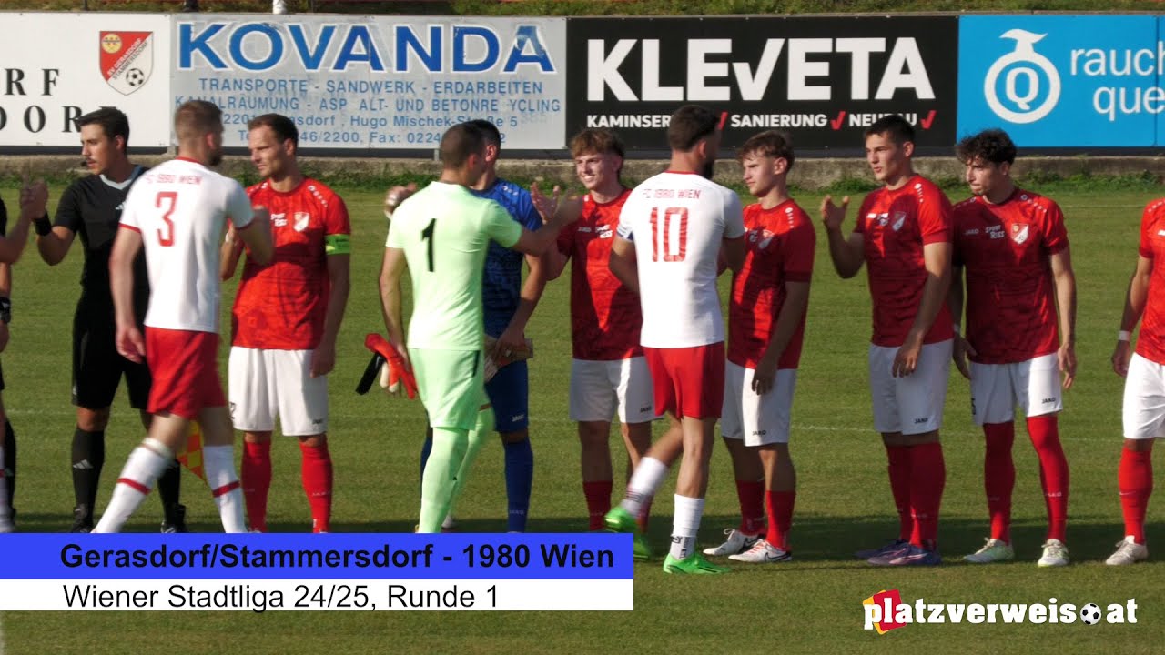 Highlights Gerasdorf - 1980 Wien, Wiener Liga 24/25