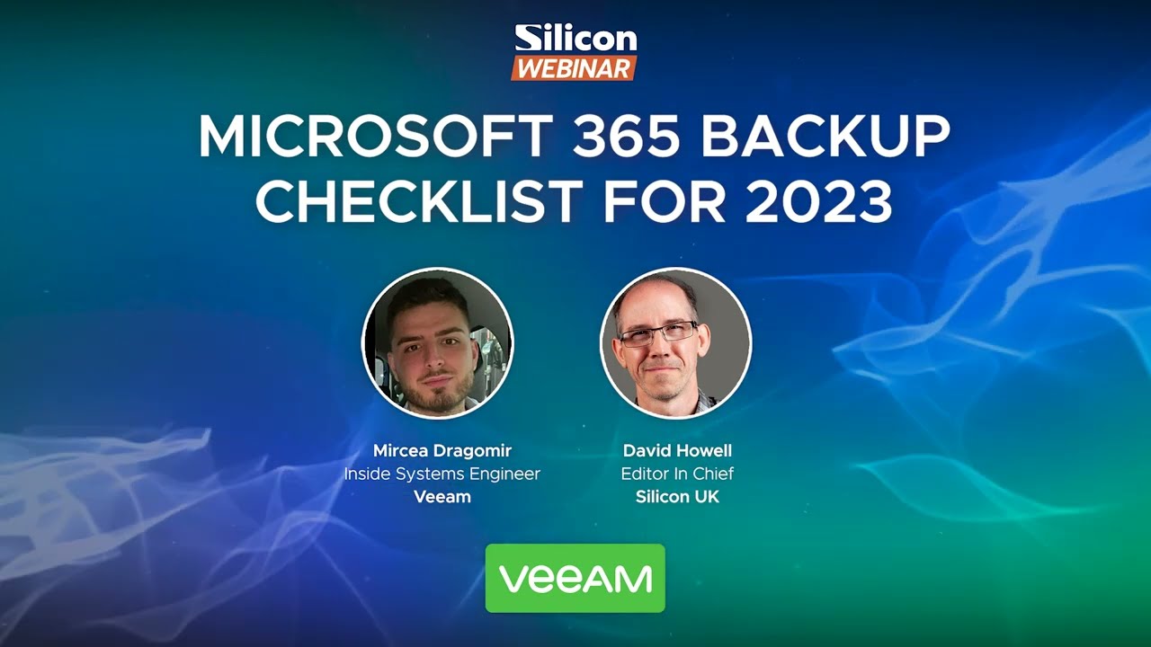 WEBINAR VEEAM UK -Microsoft 365 Backup Checklist for 2023