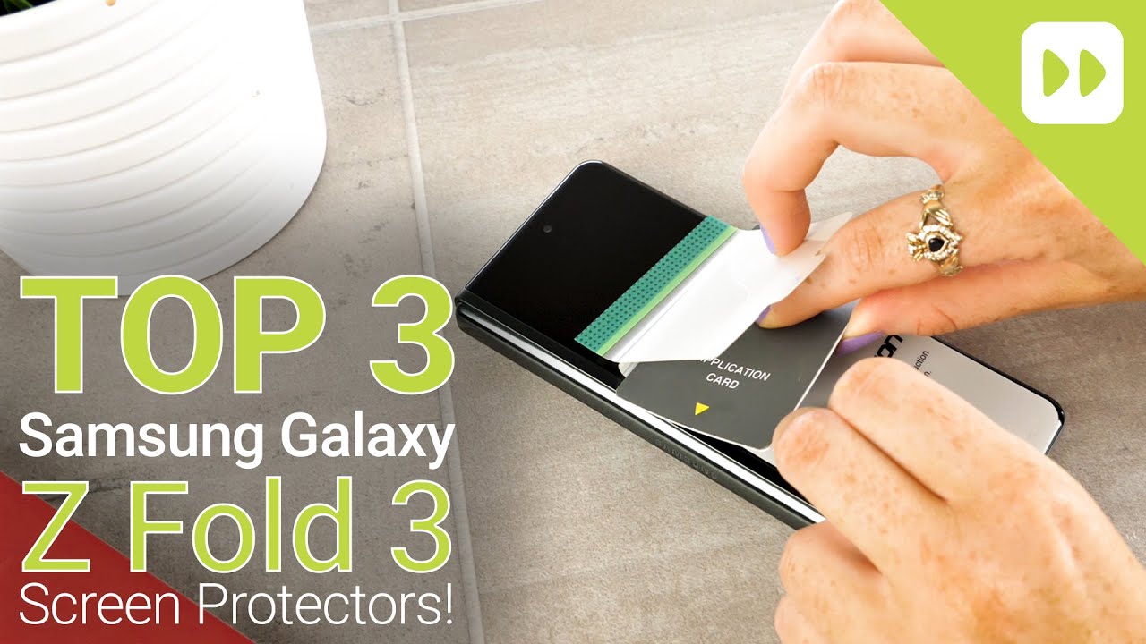 The Best screen protectors for your Samsung Galaxy Z fold 3
