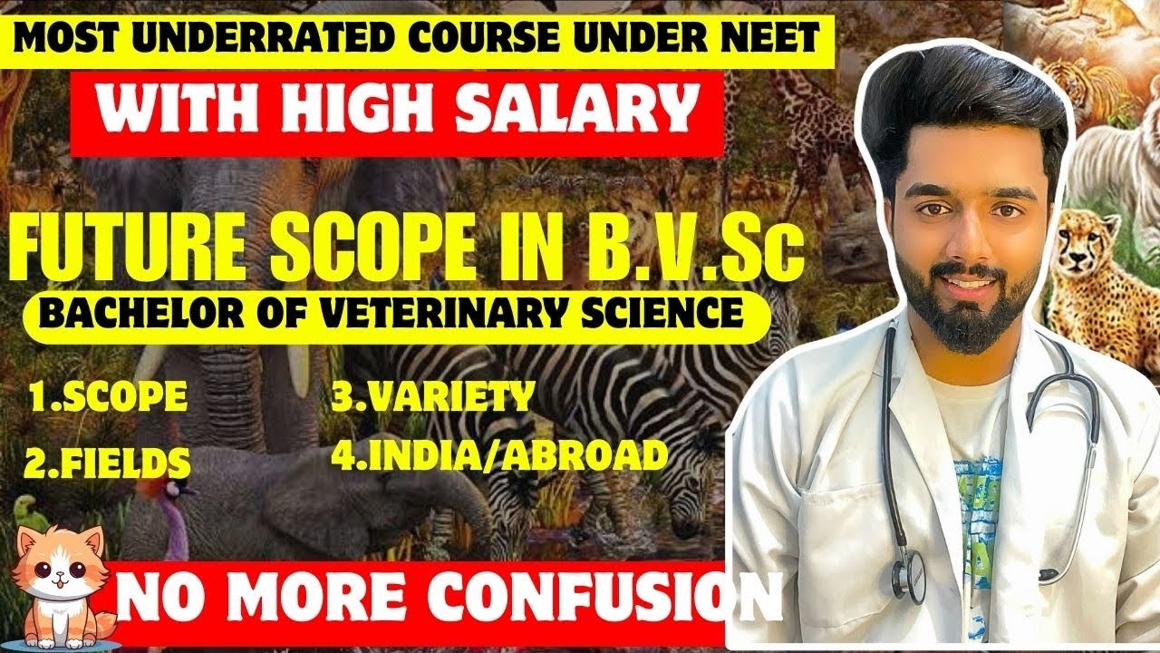 BVSc Scope in India and Abroad | Future Scope In Veterinary Science #vetscope