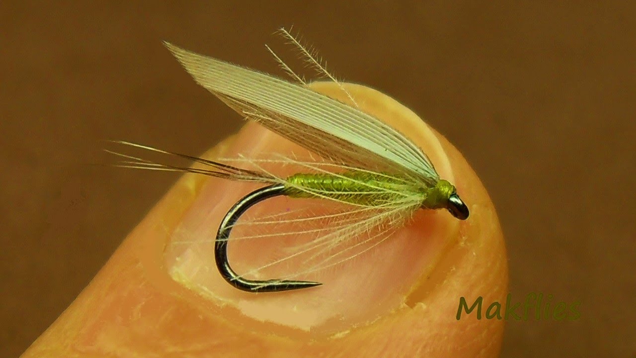 Fly Tying a Blue Winged Olive Wet Fly by Mak 🔥🔥