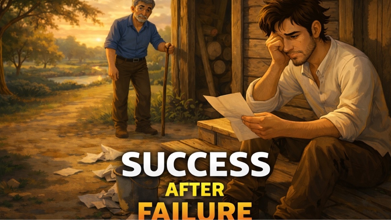 He Failed 99 Times – The 100th Try Changed His Life | Motivational Animated English Story