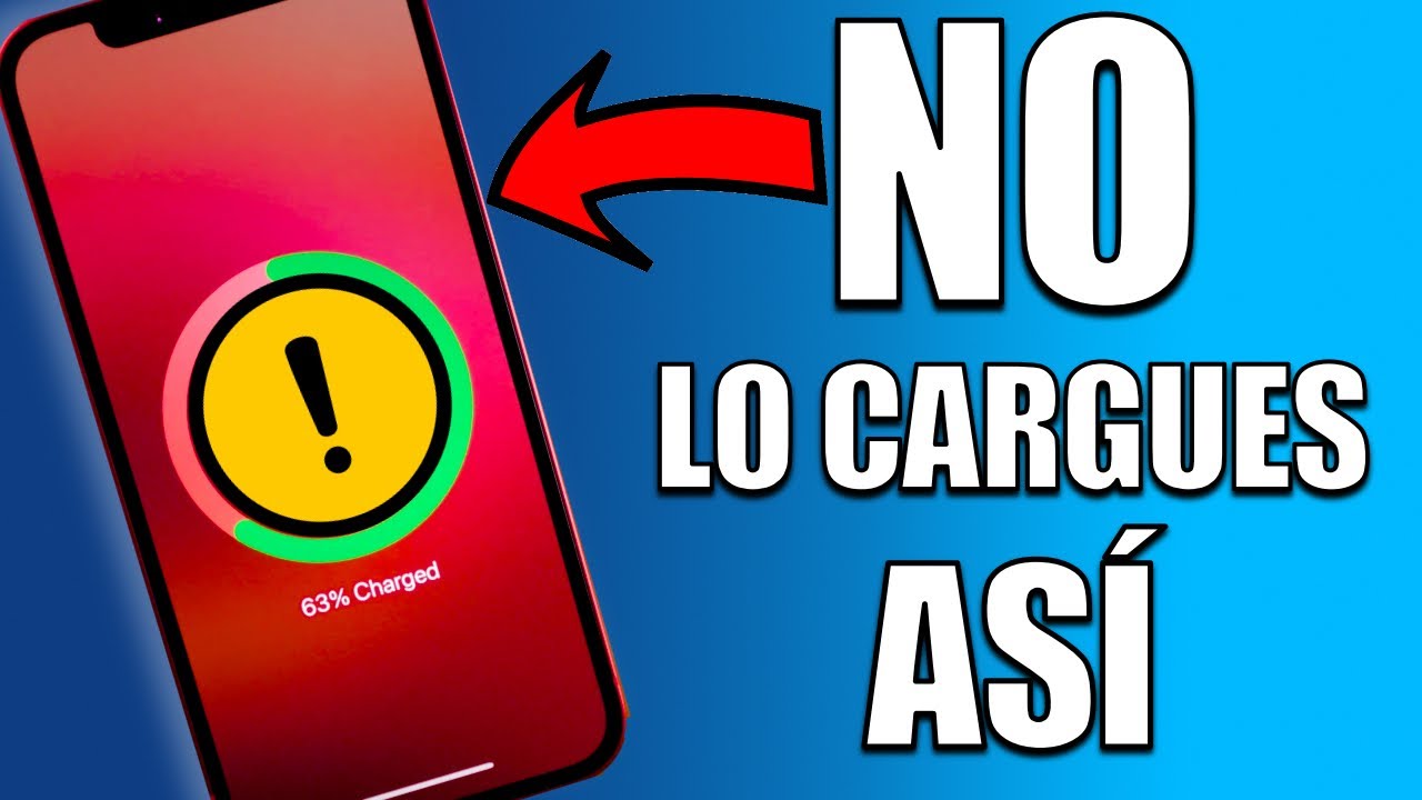 ¿Estás cargando tu iPhone BIEN?