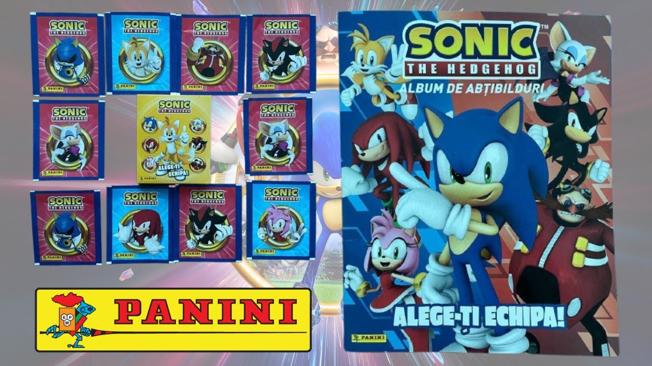 Panini | Sonic the Hedgehog. Shadow Generations | Stickers Collection | Packs opening | Album review