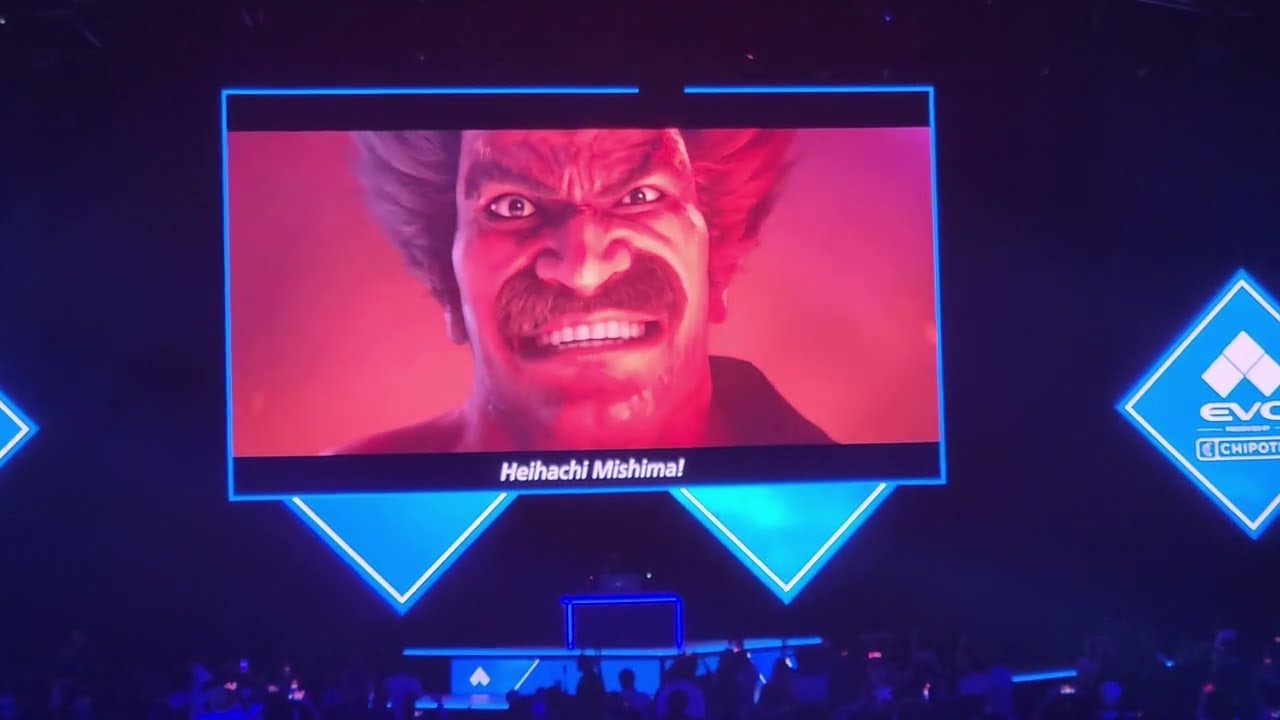 TEKKEN 8: HEIHACHI MISHIMA Reveal Live Reaction EVO 2024 (HEIHACHI MISHIMA IS NOT DEAD)