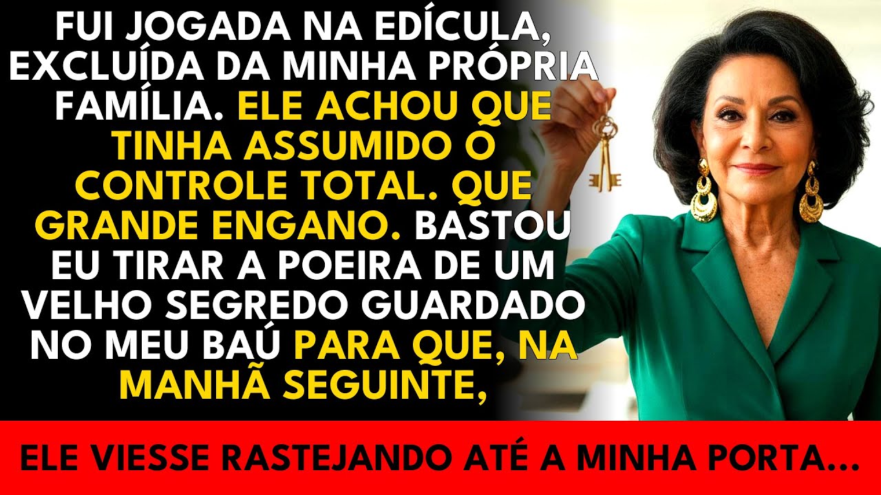 A HISTÓRIA REAL DESTA AVÓ👵“Aceite seu lugar, velha!”... Mas quando o sol nasceu...