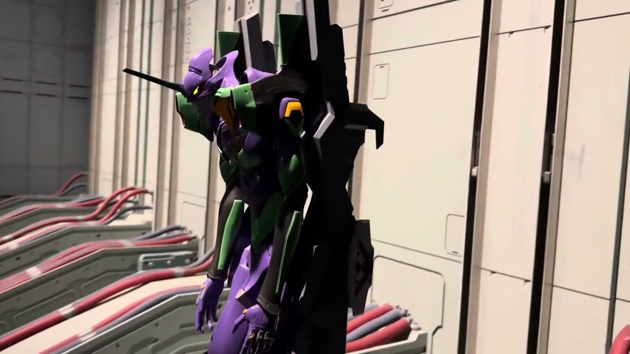 Evas…launch! Evangelion area in Small Worlds Miniature Museum in Tokyo