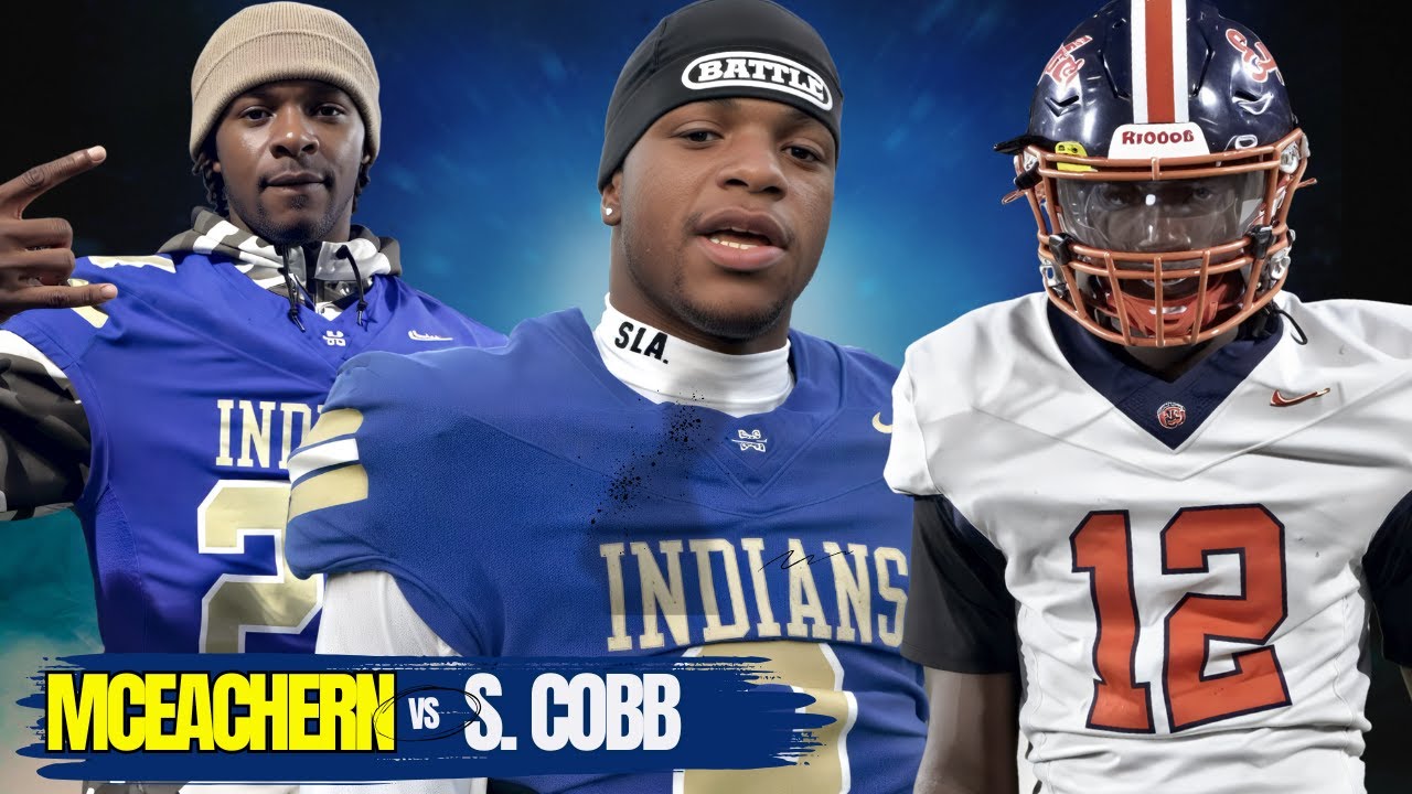 GEORGIA HEAT!! 🔥😱 Undefeated 9-0 McEachern vs South Cobb | Most Underrated Team in the State? 🍿