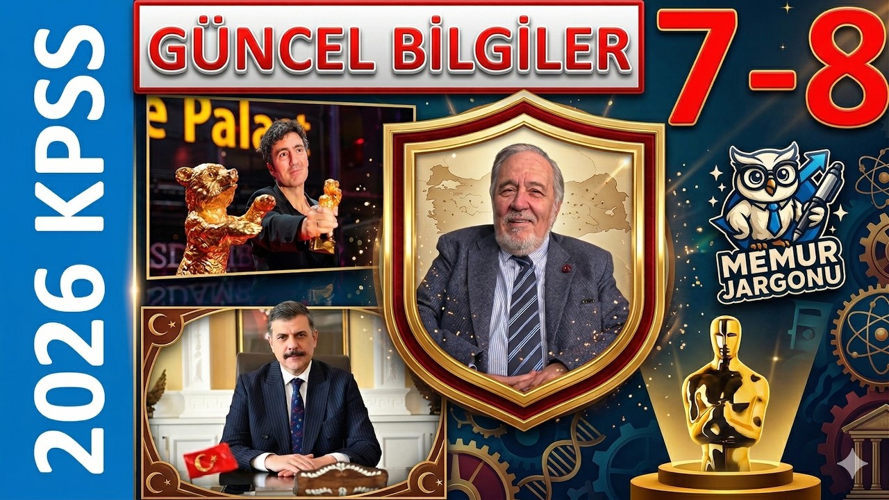 2026 KPSS G&Uuml;NCEL BİLGİLER 7-8 BURADAN SORULAR VAR !!!!