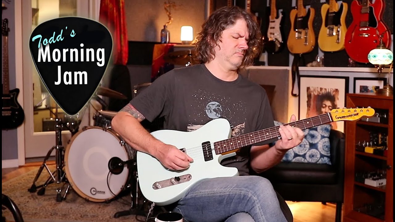 T-style Guitar with P90 / OCD / Deluxe Reverb - Morning Jam 436