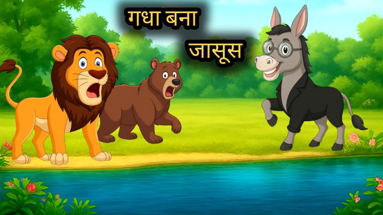 गधा बना जासूस | Hindi Story | Moral Stories | Cartoon Story | Hindi Kahaniyan |