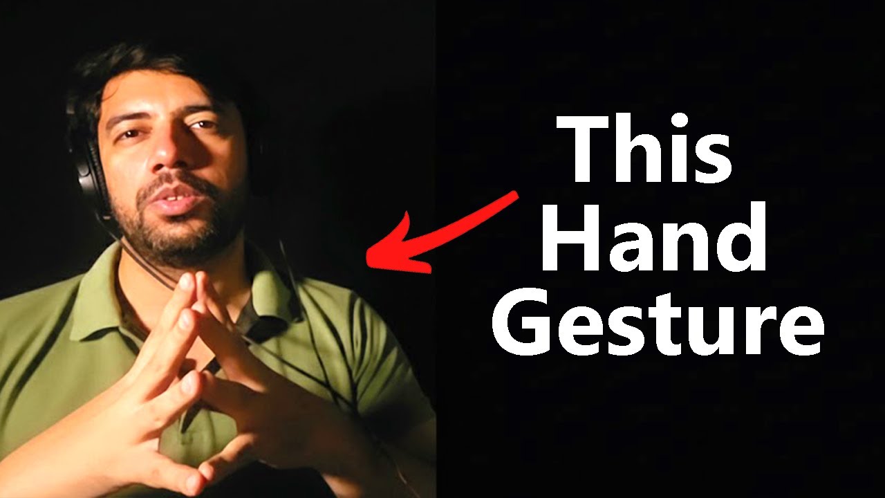 Body Language Interpretation of Steepling Hand gesture