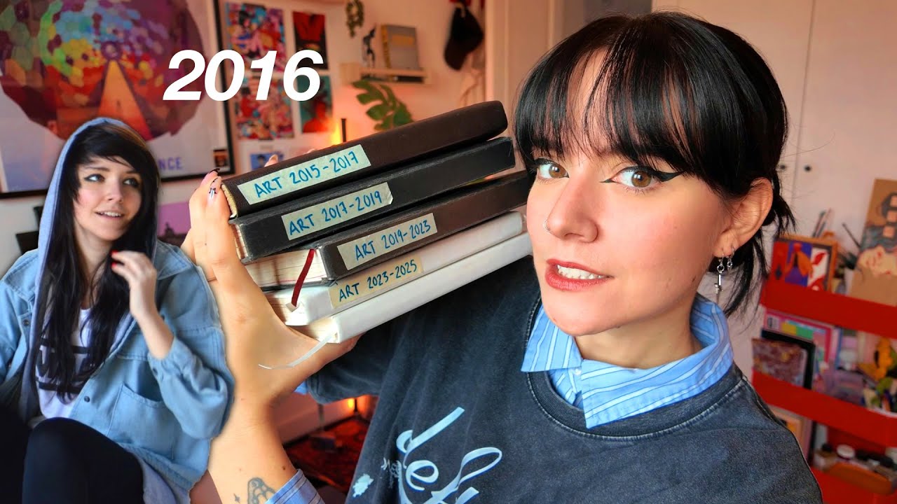 Criticando mis dibujos de 2016