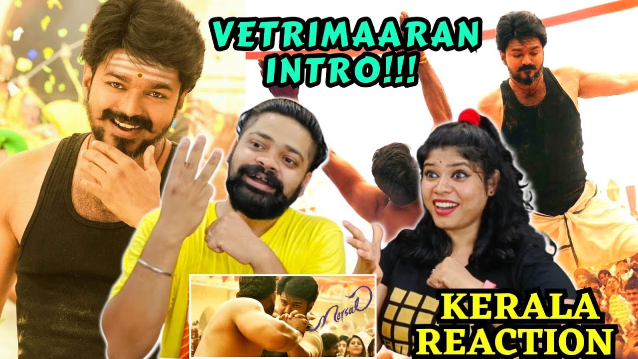 MERSAL Vetrimaaran MASS INTRO Scene REACTION🔥 | Malayalam | Thalapathy Vijay | Atlee | A R Rahman