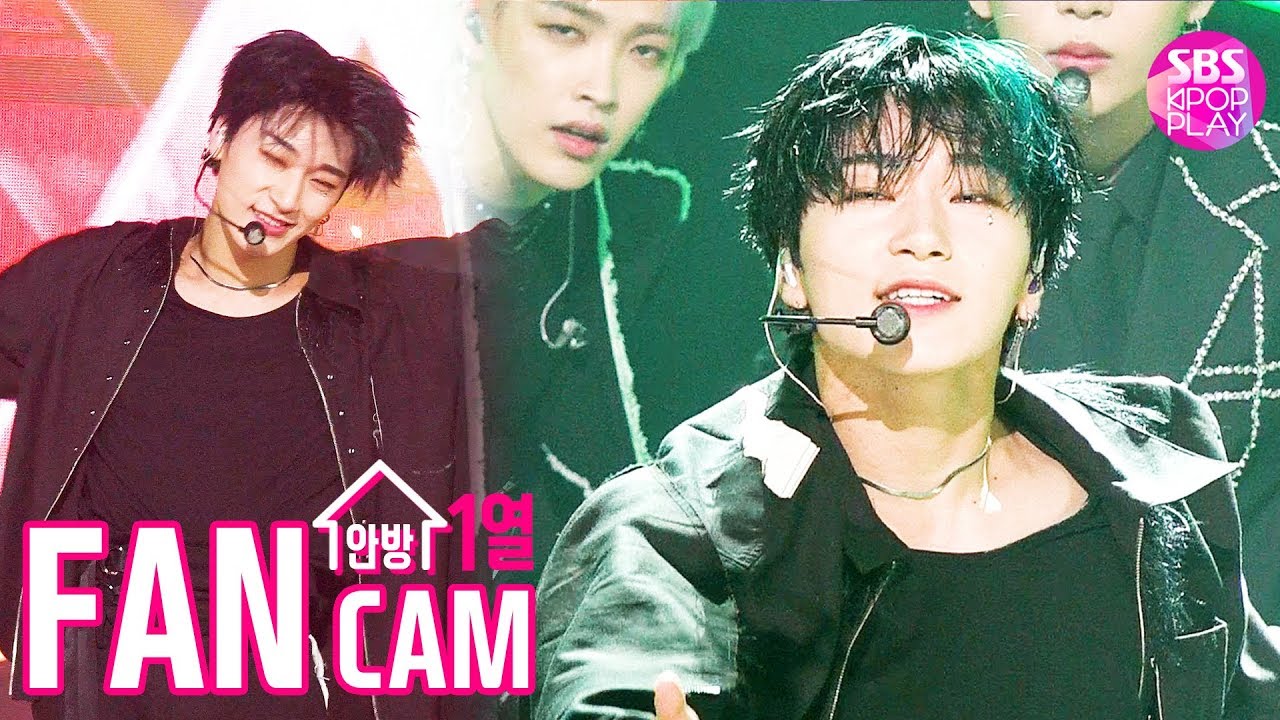 [안방1열 직캠4K] ATEEZ 최산 'Answer' (ATEEZ CHOI SAN Fancam)│@SBS Inkigayo_2020.02.02