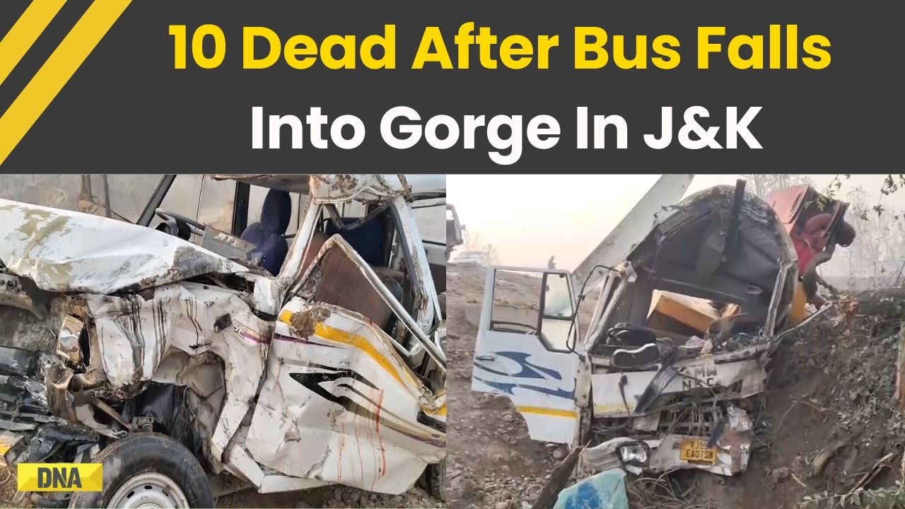 J&K Accident: 10 Killed, Several Injured As Bus Rolls Down Hill In Jammu Kashmir's Udhampur
