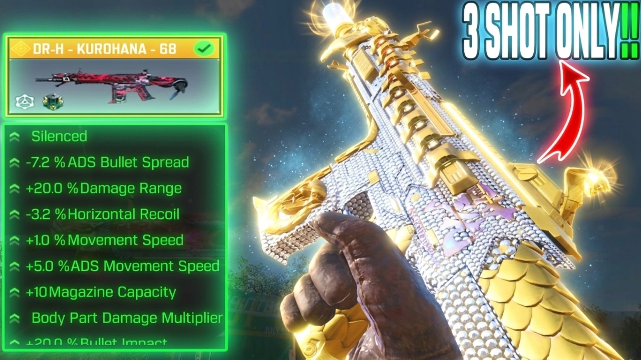 This DR-H is Broken!! New DR-H Gunsmith Are Meta in COD Mobile Season 5.