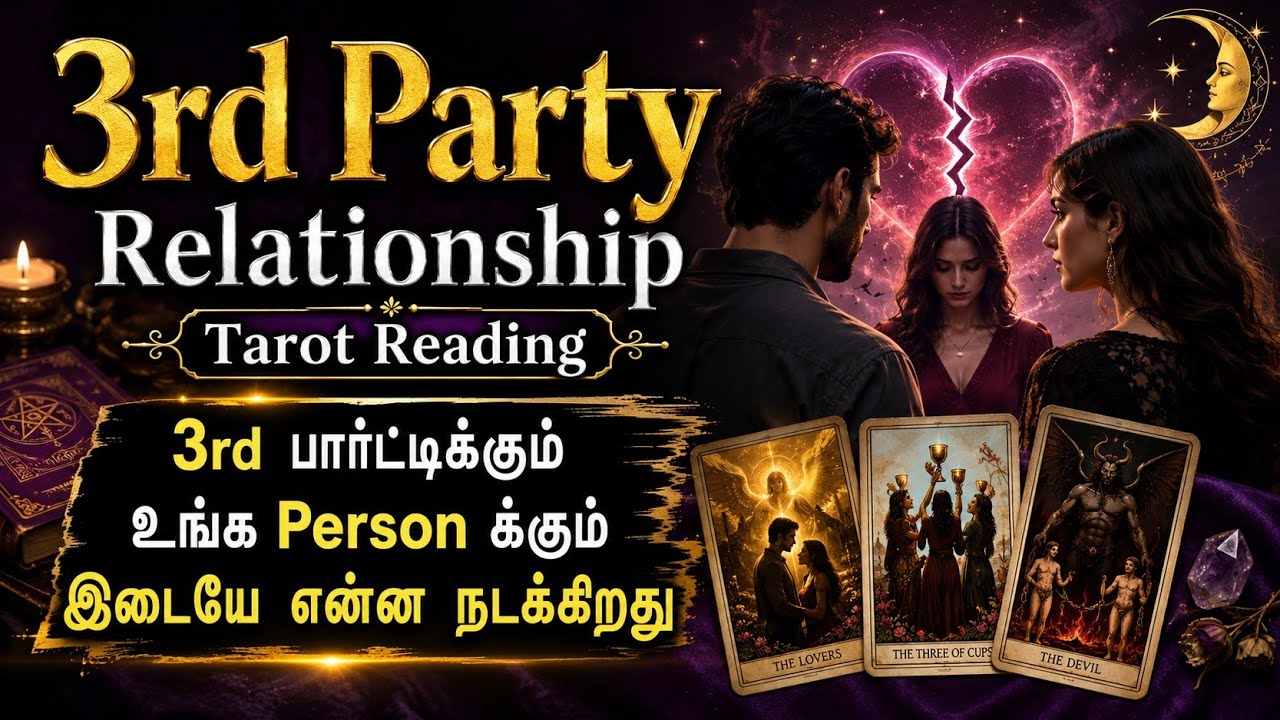 நீங்கள் vs உங்கள் நபர் மற்றும் உங்கள் நபர் vs  மூன்றாம் நபர் ஆகியோருக்கு  கிடையான உறவின் நிலை🔮🌟