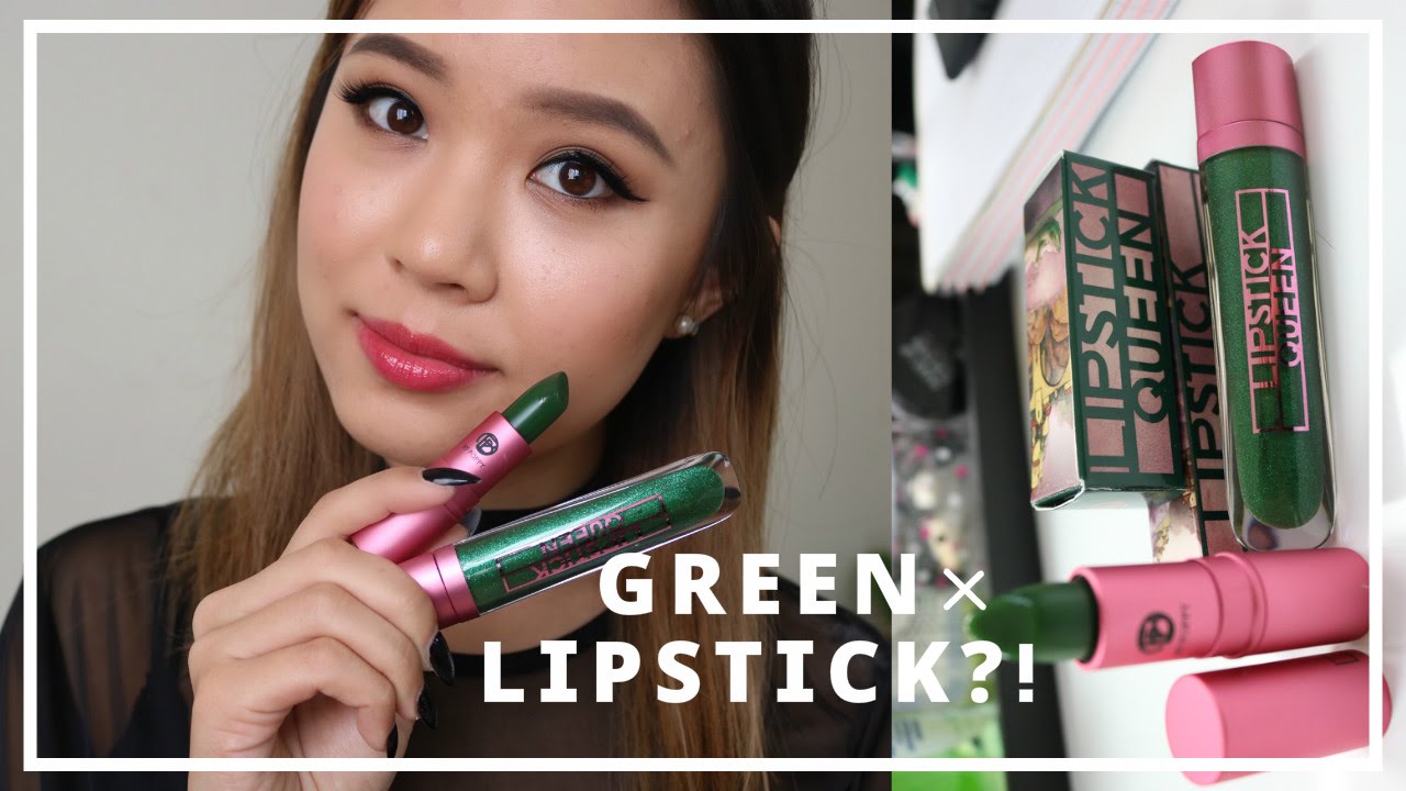 GREEN COLOUR CHANGING LIPSTICK?! | Lipstick Queen Frog Prince | First Impressions + Review