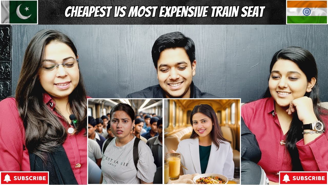 CHEAPEST vs most EXPENSIVE Train Seat | Reaction!!