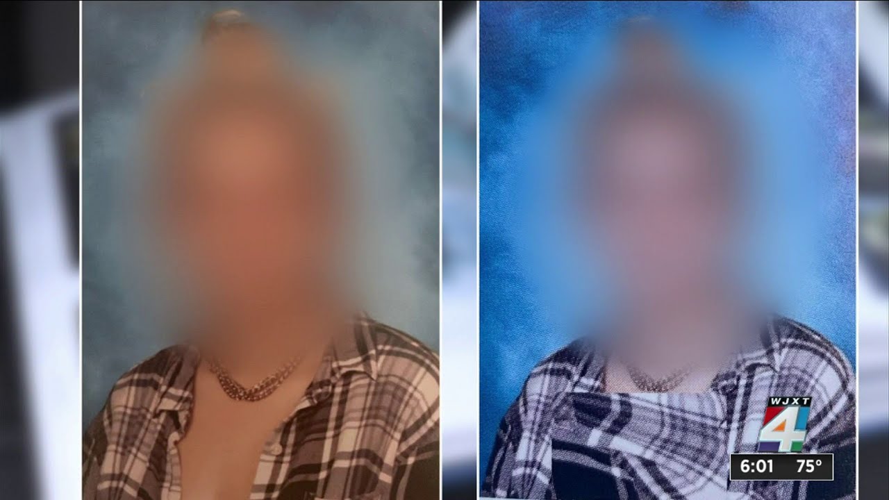 80 yearbook photos, all girls, edited by St. Johns County high school employee
