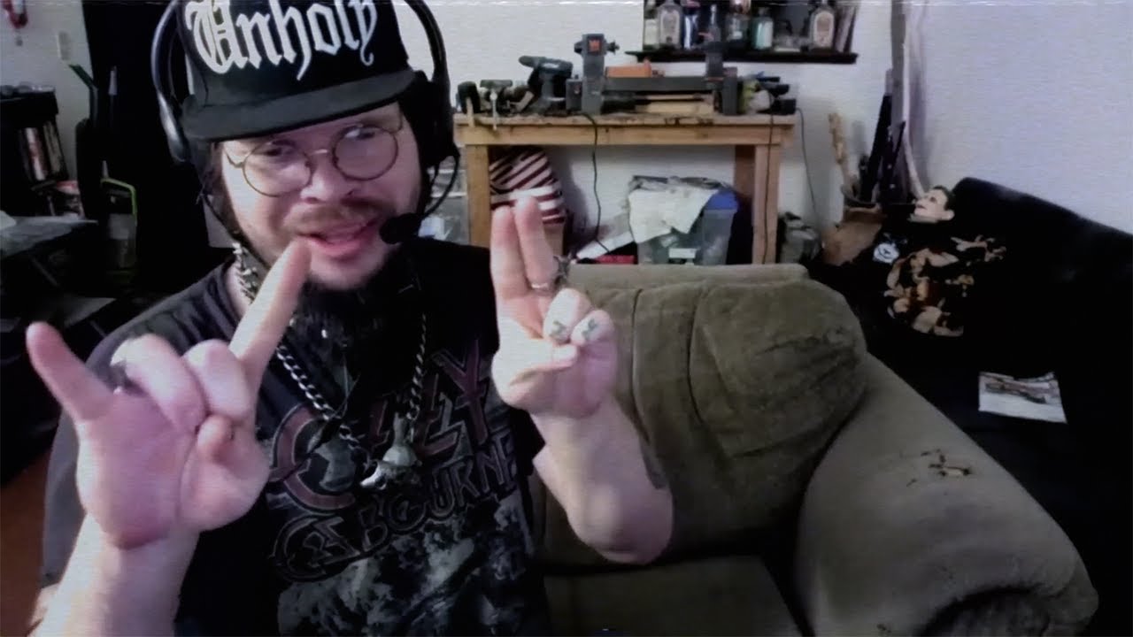 goth warlock yells a john legend song into a $2 usb headset to seduce you