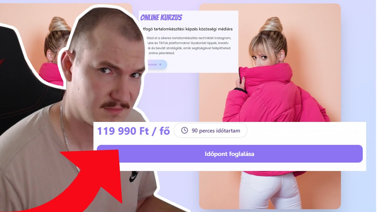 Burján Fanni VIDEÓS KURZUSA megtanít, hogyan NE csinálj videót 🧐
