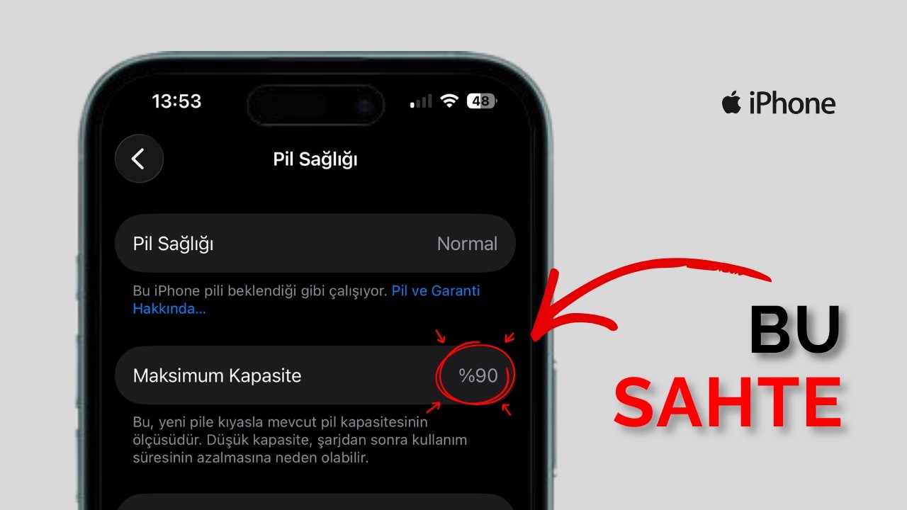 iPhone’un Gerçek Pil Sağlığını Öğrenmenin Gizli Yolu