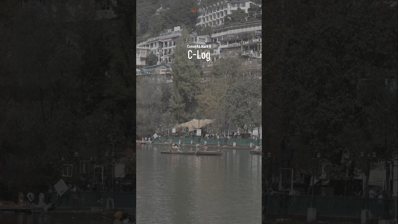 Canon C-Log Footage color grading 6 / canon R6 mark 2 #cameraclub