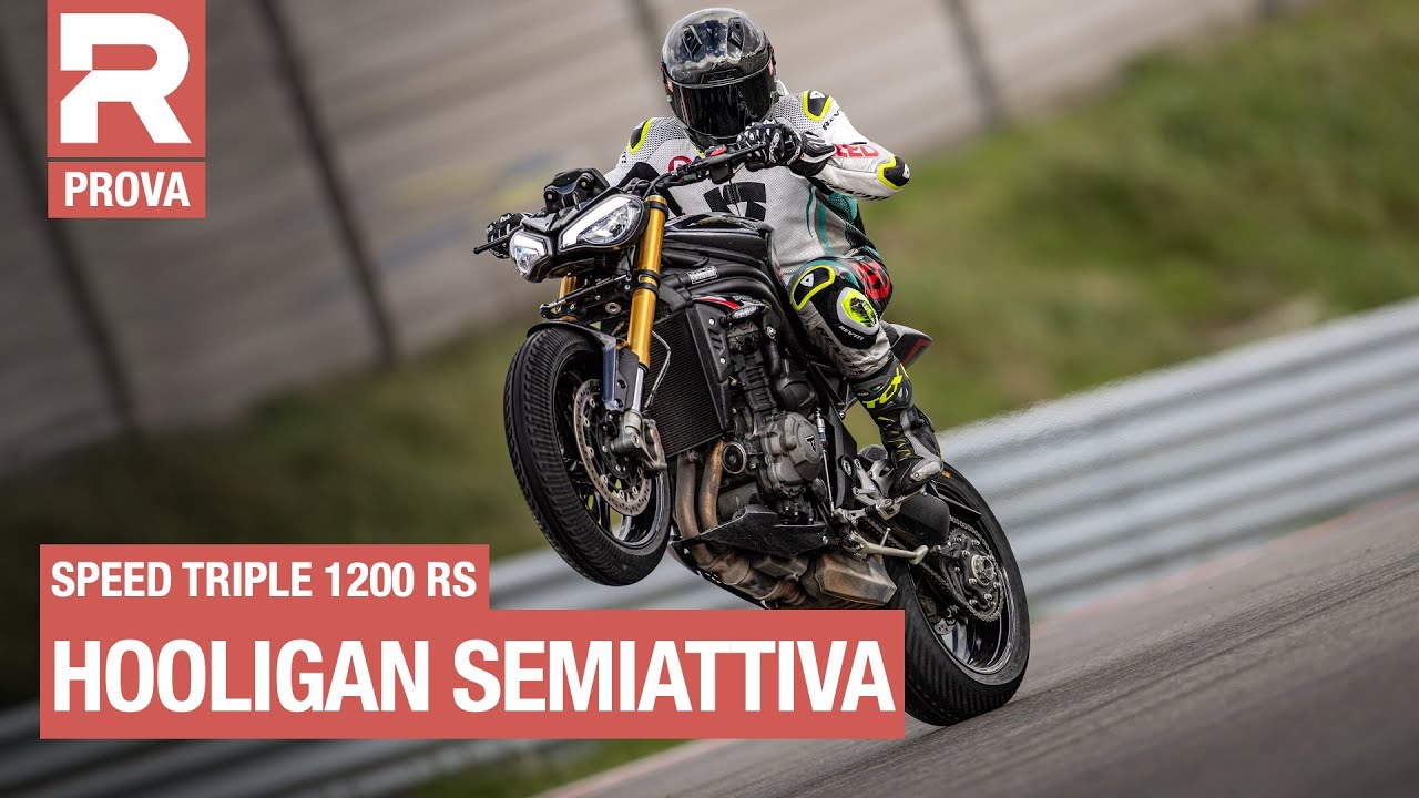 Triumph Speed Triple 1200 RS 2025: la prova - Tanto arrosto, poco fumo