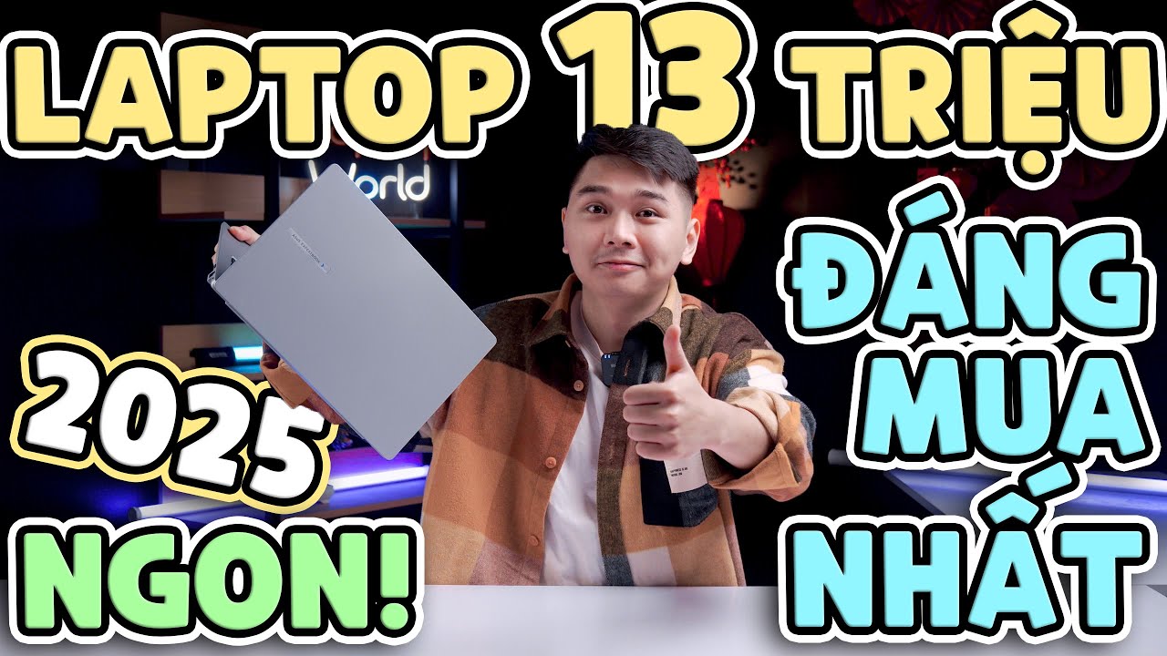 Laptop 13 triệu ĐÁNG MUA NHẤT 2025 - Asus ExpertBook P1403CVA | LaptopWorld