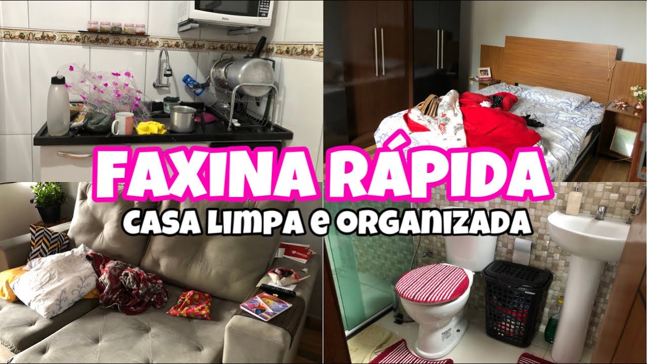 FAXINA RÁPIDA/ casa limpa e organizada/ tudo no lugar