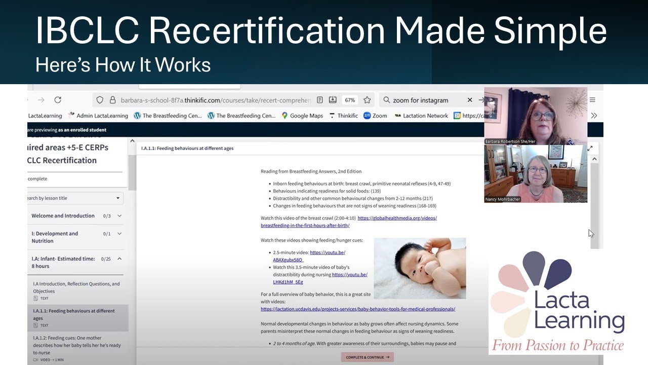 IBCLC Recertification Made Simple