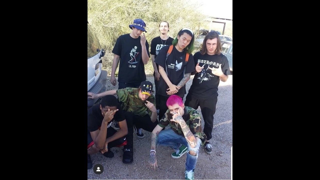 JGRXXN x GHOSTEMANE x LiL PEEP - Words You Hear On A Sinking Ship (Slowed + Reverb)