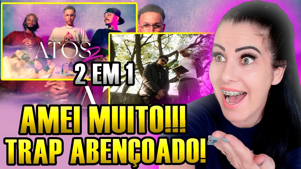 MÃE EVANGÉLICA REACT 2metro, Big Asher e Shiso | Atos 2  E LIMITADO ( Nesk Only & 2metro - Limitado