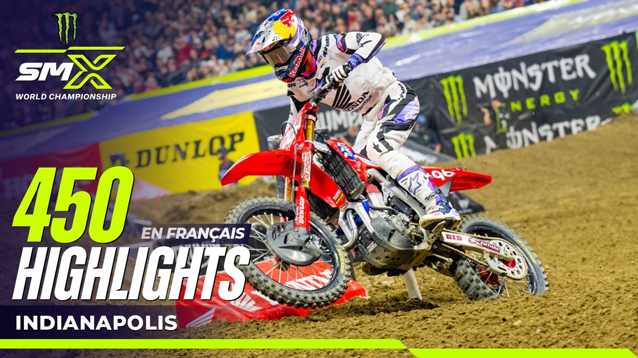Supercross 2026 - Manche 9 - 450 temps forts En français