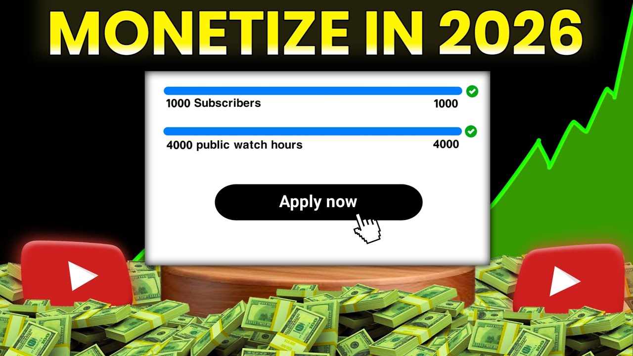 How to Monetize YouTube Channel in 2026 (FULL PROCESS)