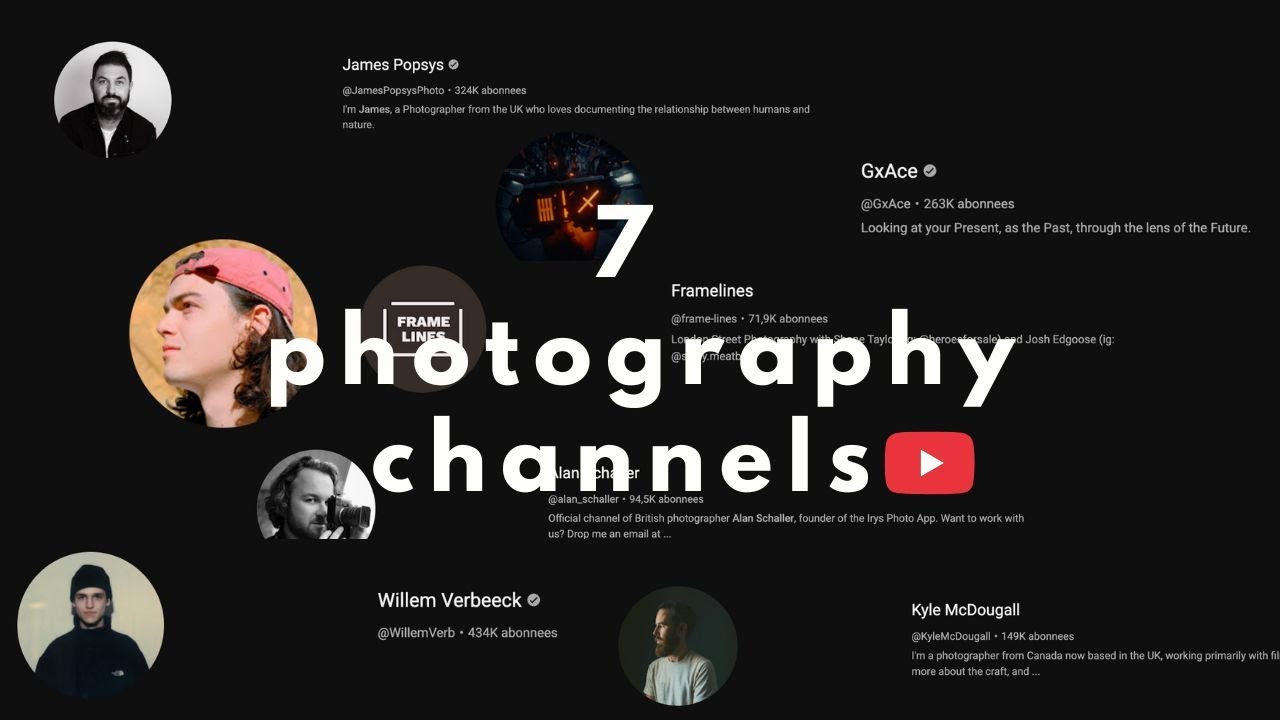 Лучшие каналы о фотографии на YouTube, на которые стоит обратить внимание